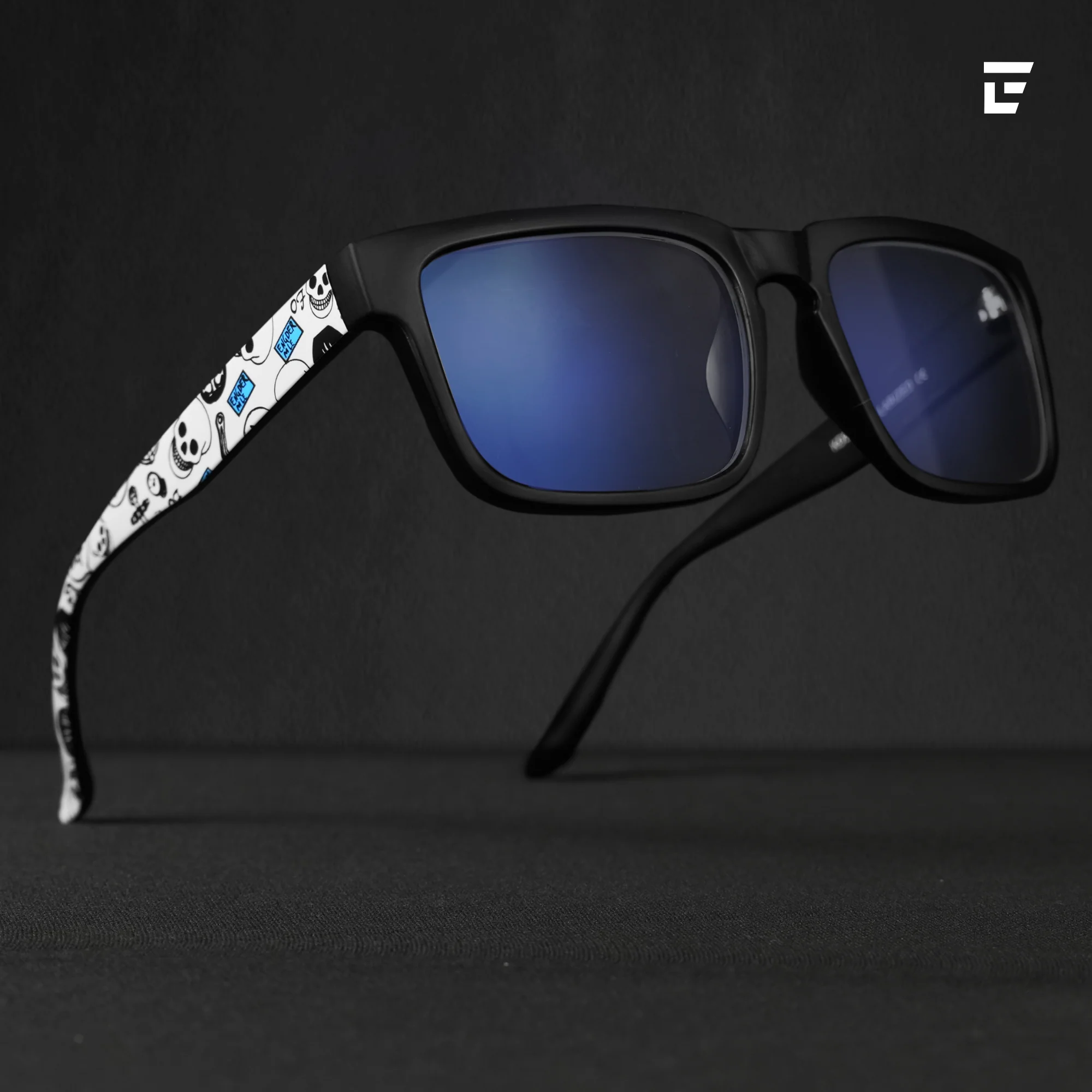 Dark-Skull Blue Light Glasses