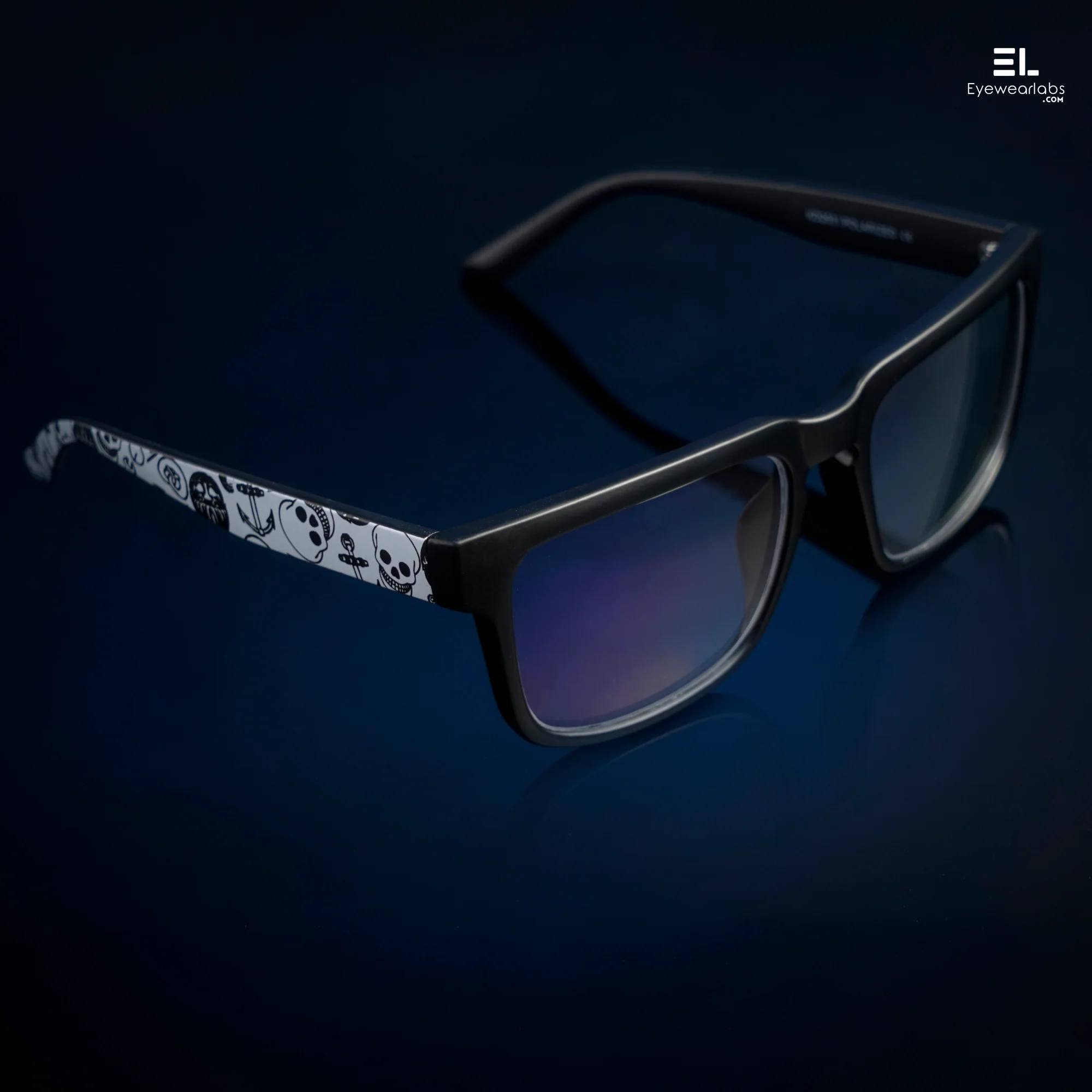 Dark-Skull Blue Light Glasses - Image 2