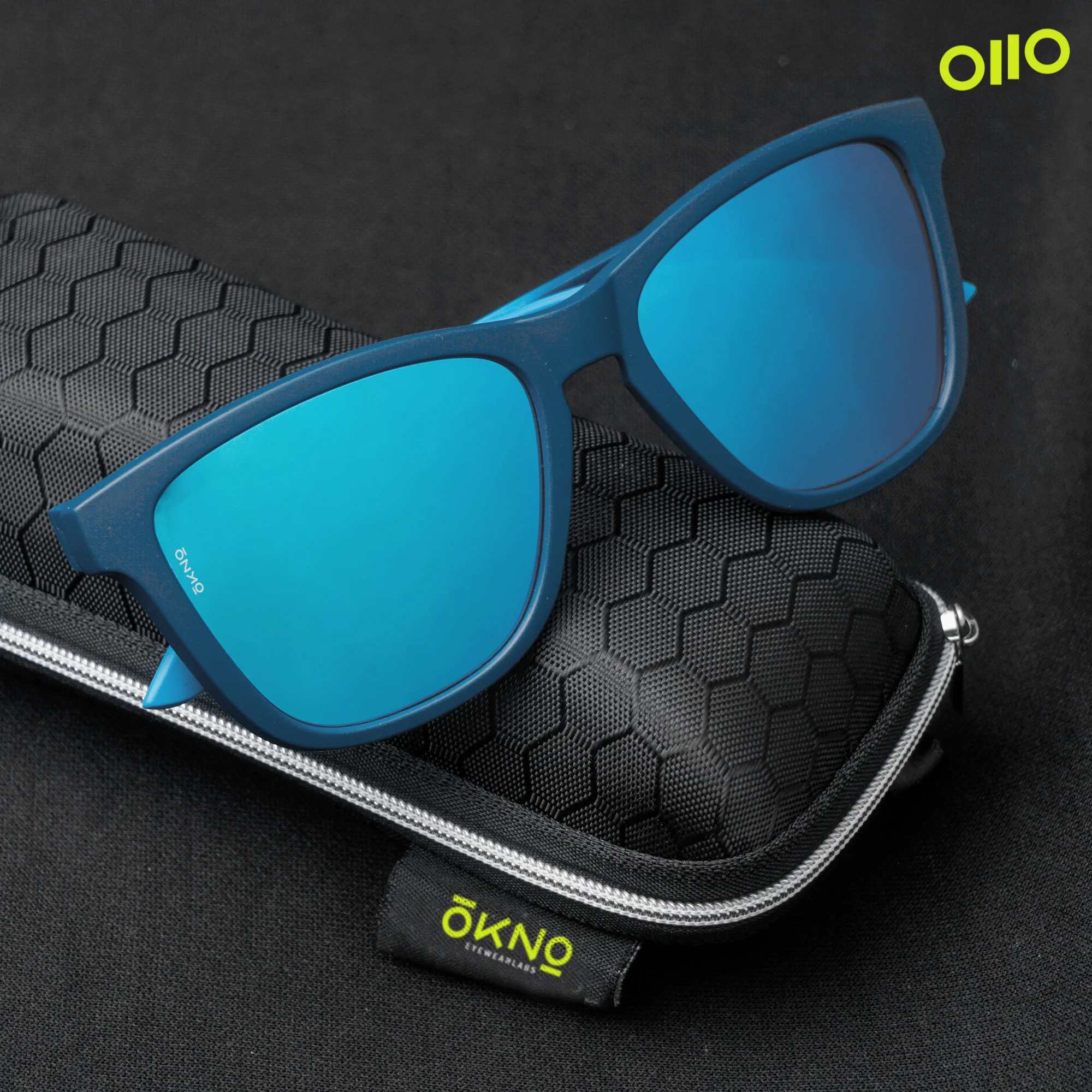 Domino Blue Mirror Prescription Lens - Image 2
