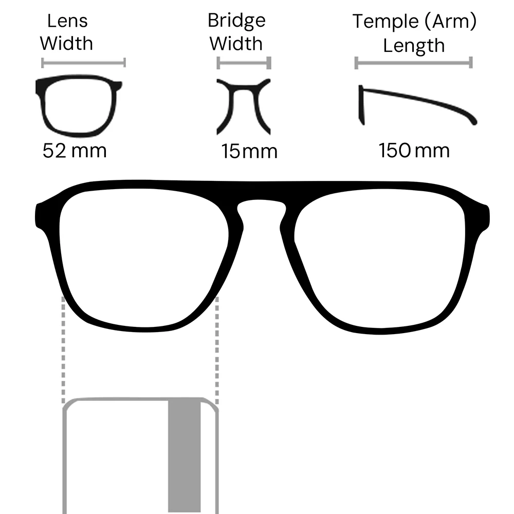 Haydn | Denim Blue Prescription Lens - Image 7